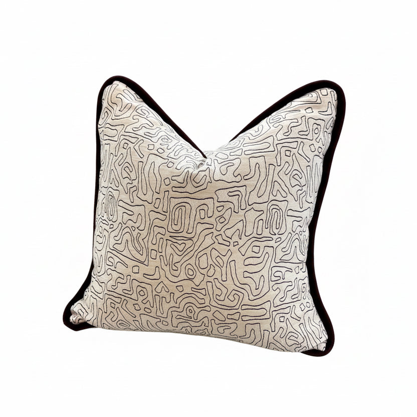 Custom 22" Pillow with Cording