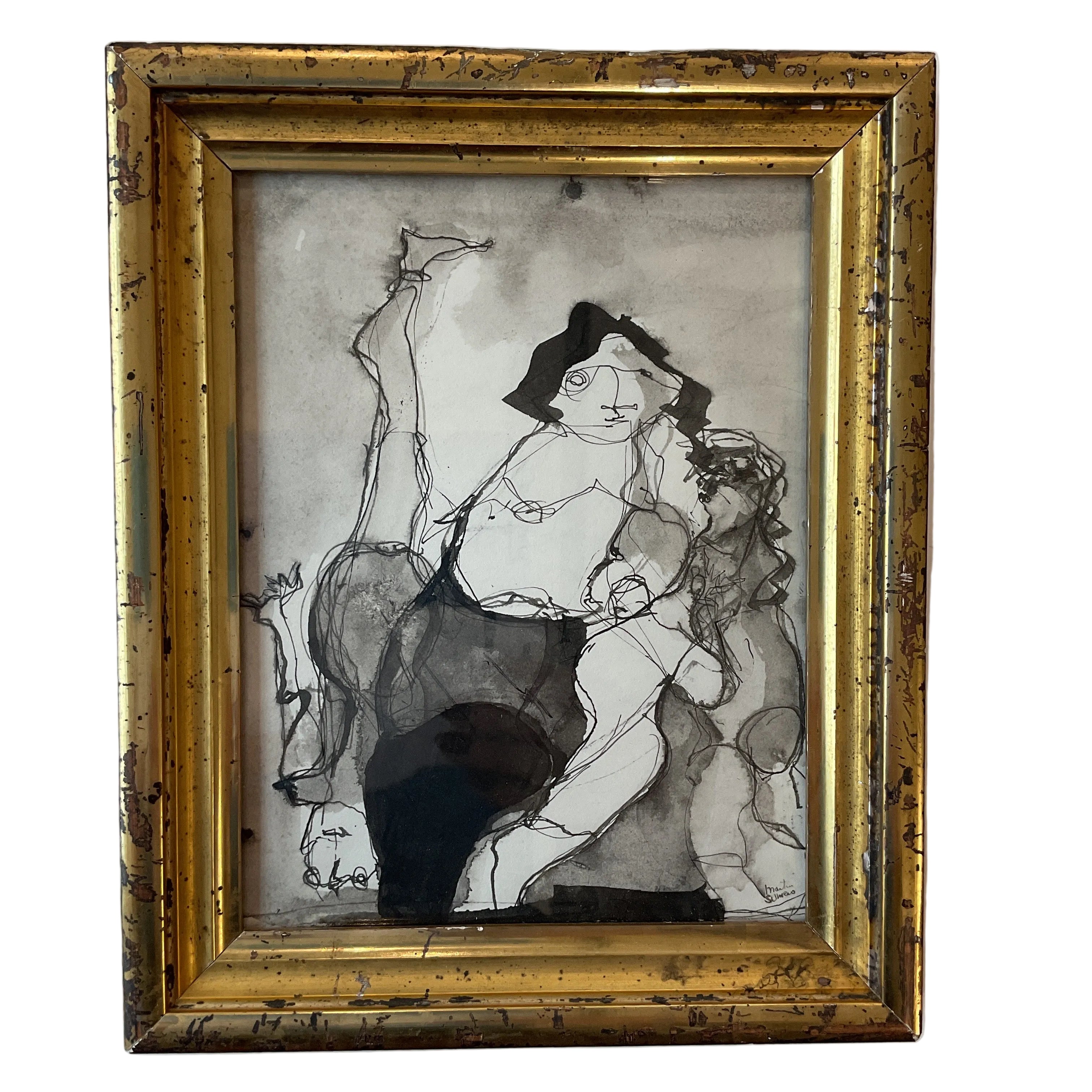 Martin Summers - Figurative Ink "Victoria Beckham"