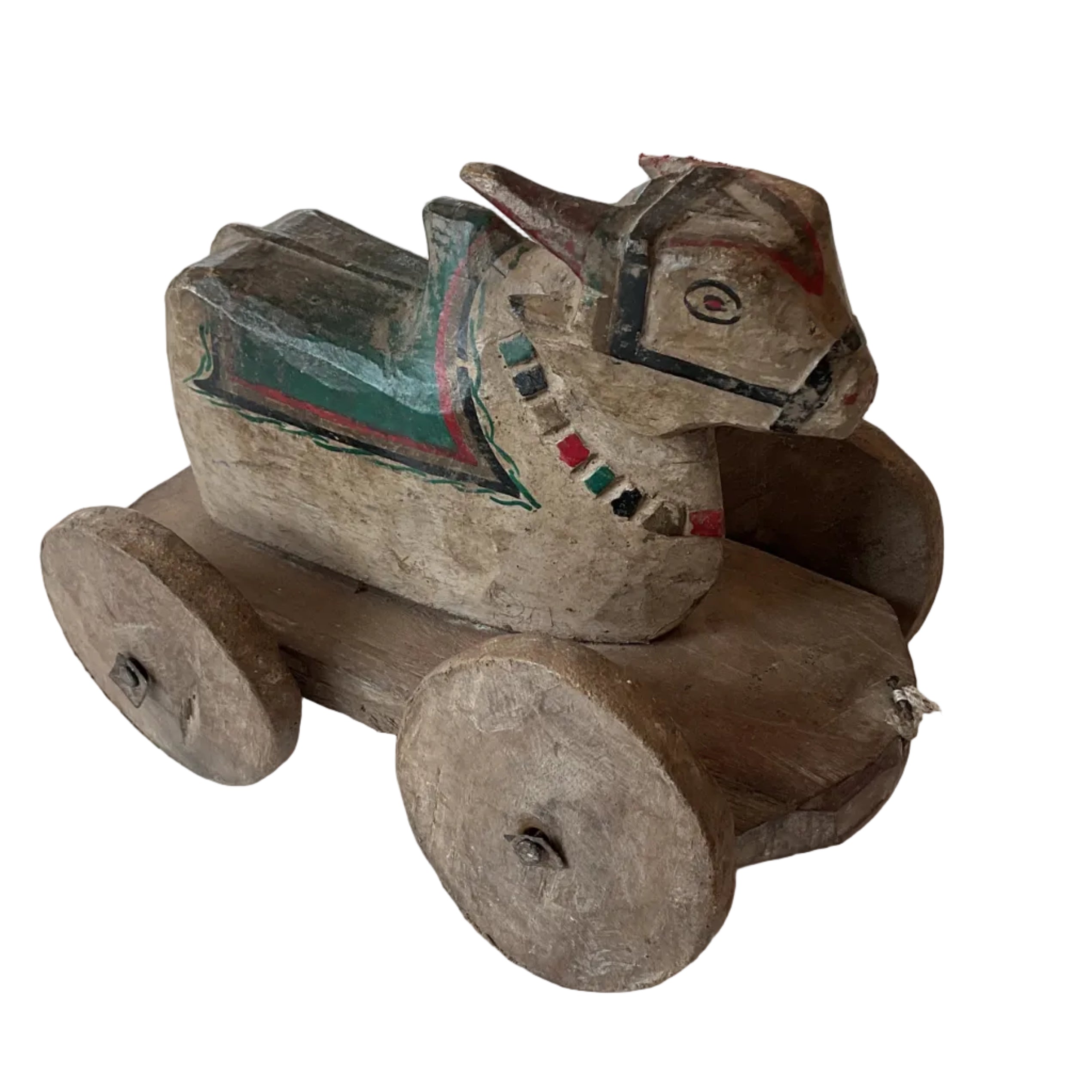 Antique Wood Holy Cow