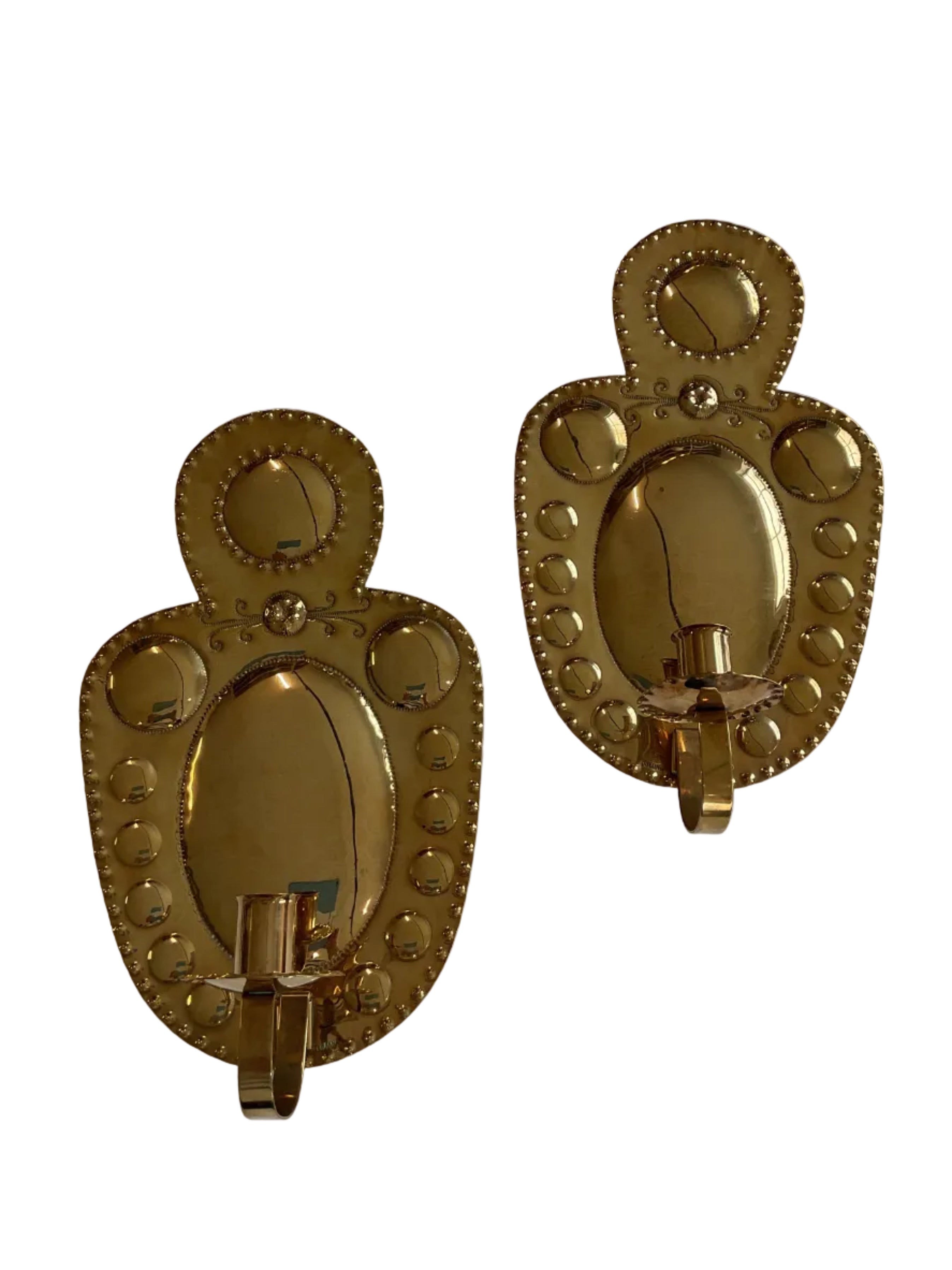 Mid-Century Swedish Sconces - Pair