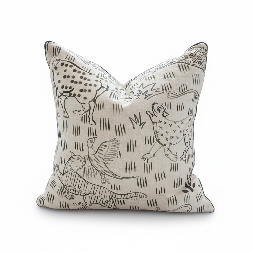 Custom 22" Pillow with Cording