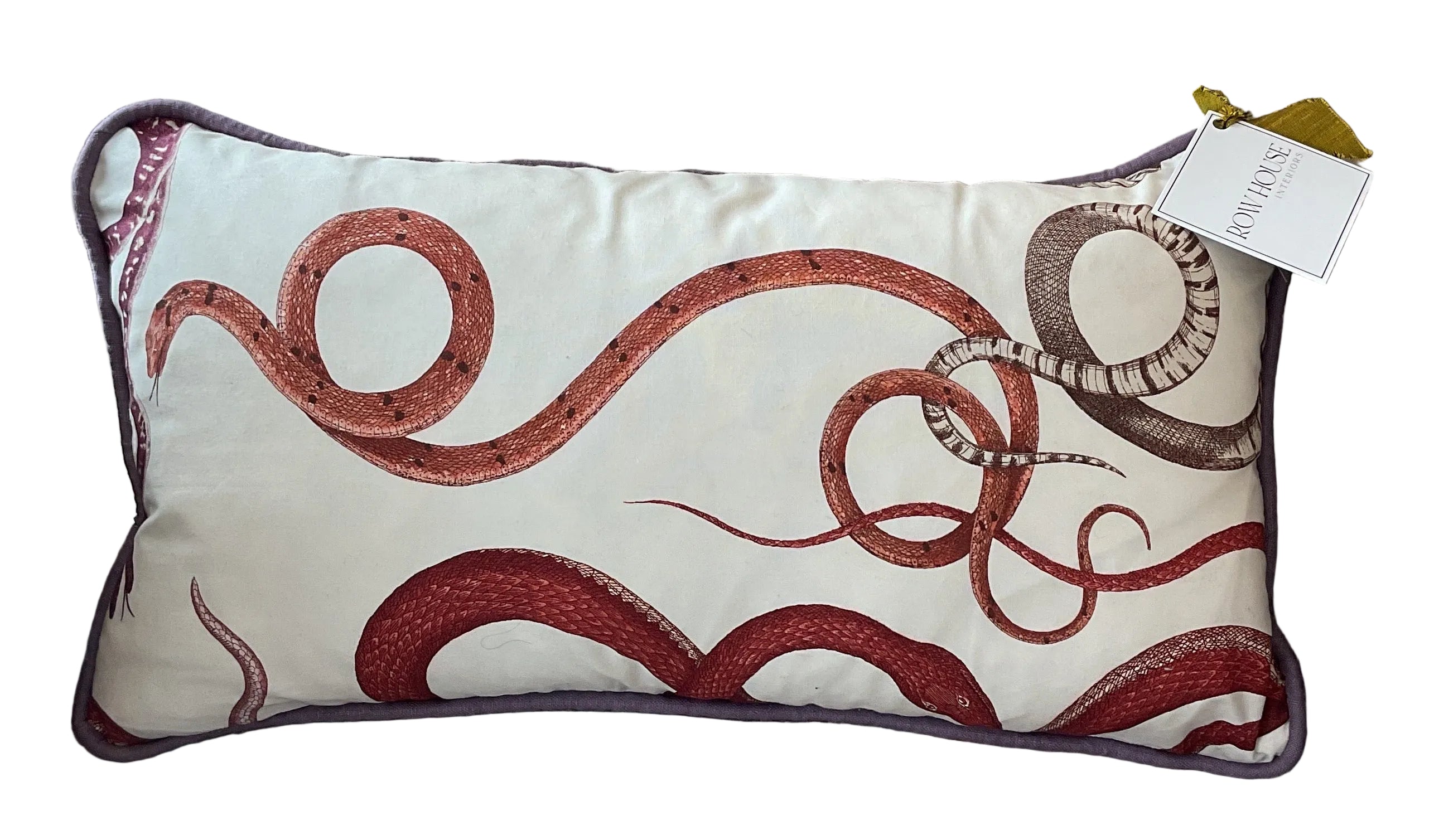 Custom Pillows  11x19 Snake Print Lumbar