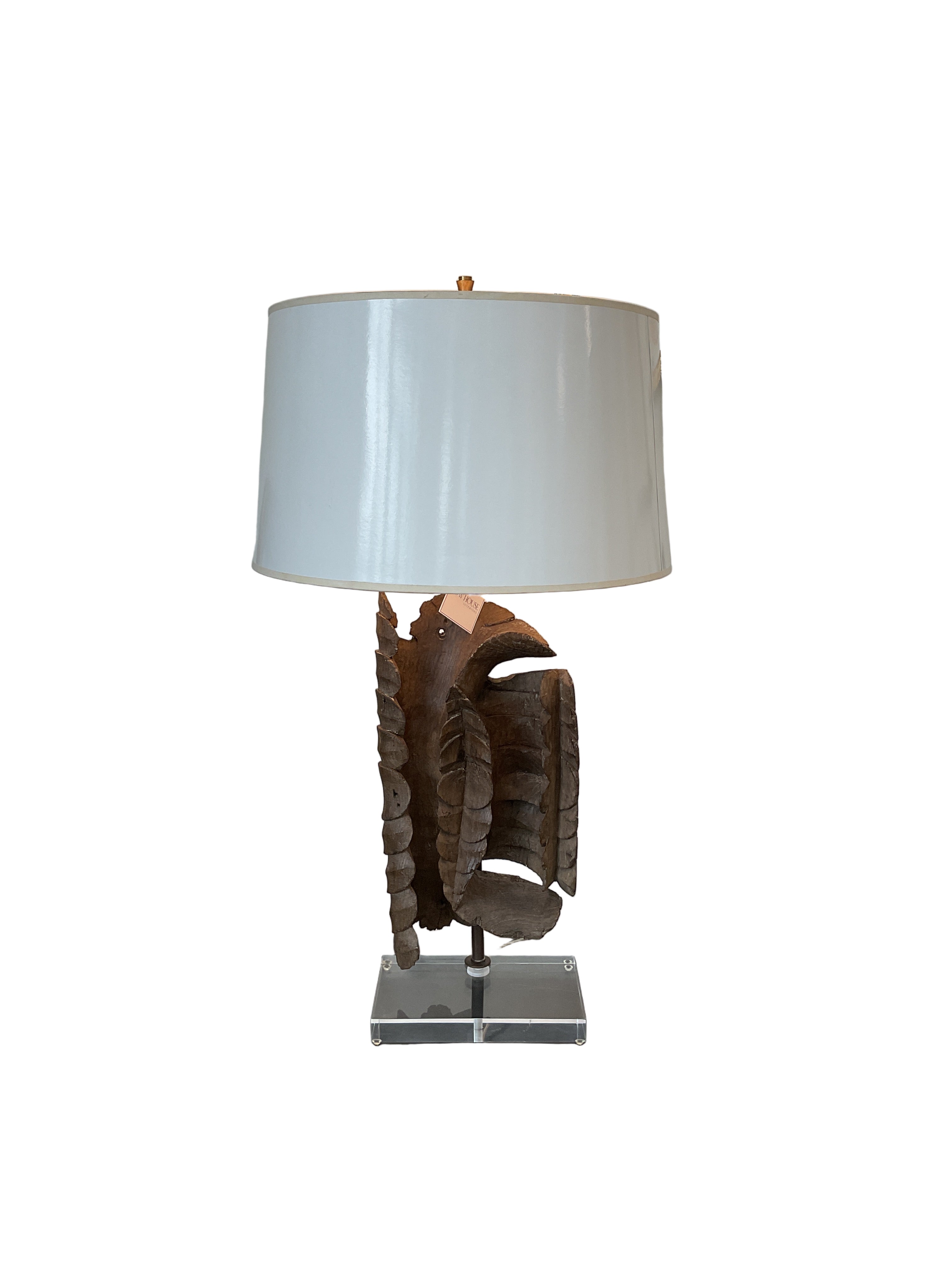 Custom Lamp - Wooden Fragement Table Lamp